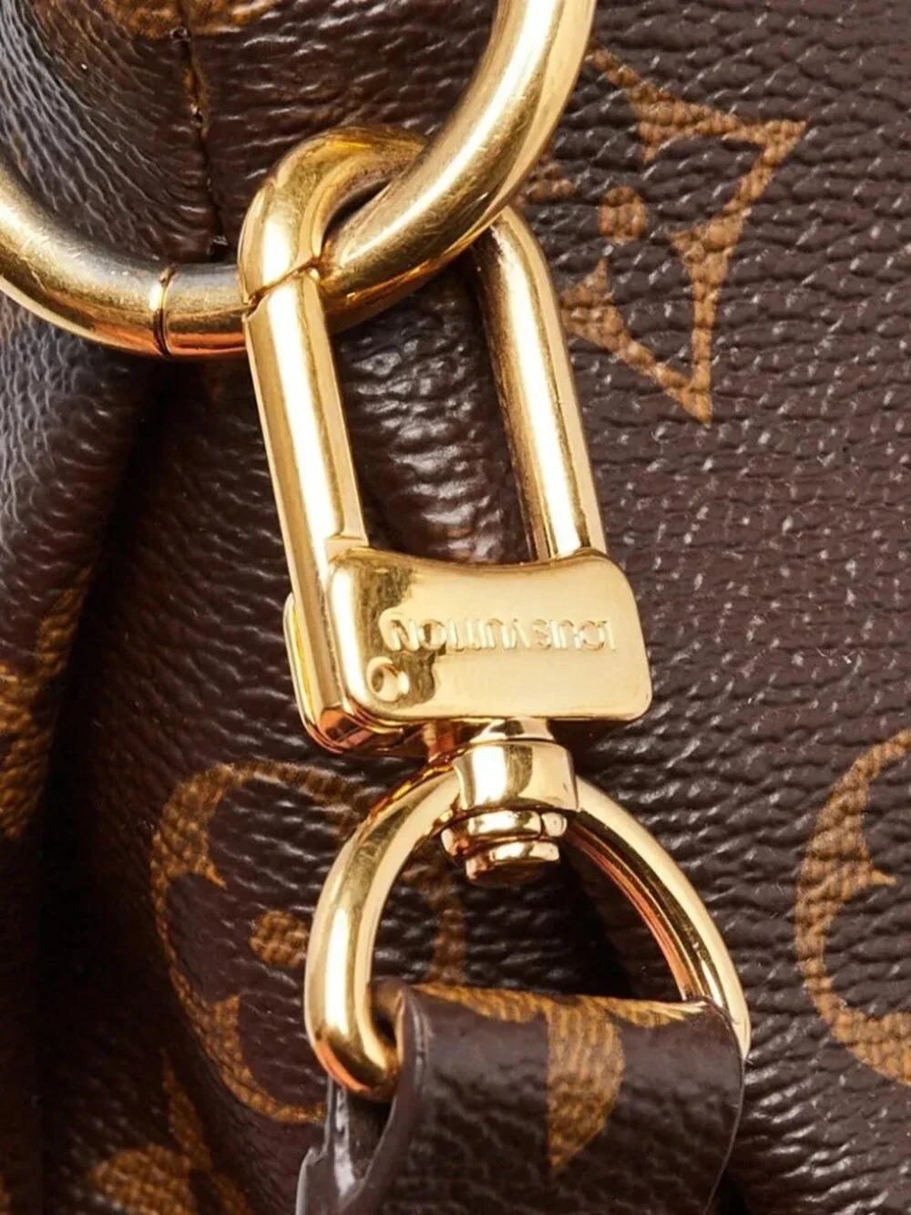 Louis Vuitton Aurore Monogram Canvas Pallas Bag